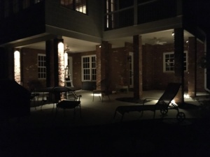 outdoor patio lighting