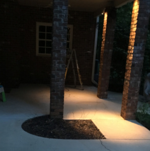 outdoor patio lighting