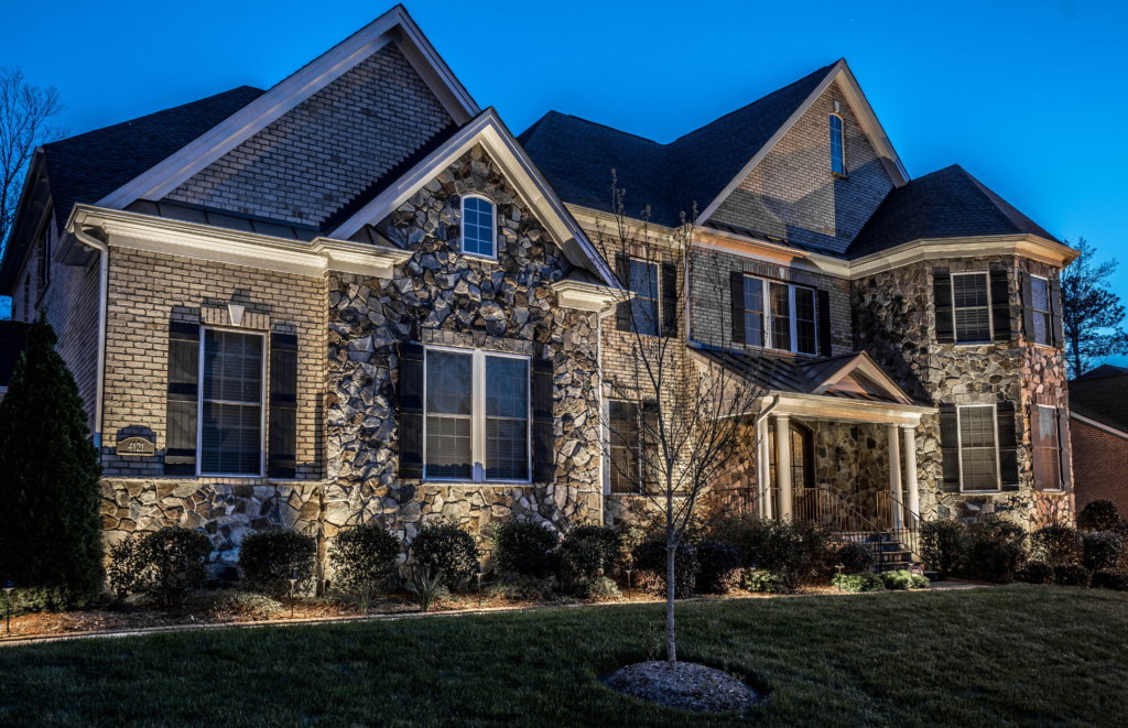 accent outdoor lighting raleigh nc